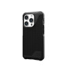 Чехол UAG Metropolis LT с MagSafe для iPhone 15 Pro Max черный (Kevlar Black) - фото № 2