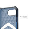 Чехол UAG Essential Armor с MagSafe для iPhone 16e голубой (Cloud Blue) - фото № 7