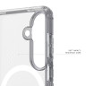 Чехол UAG Dot для Samsung Galaxy S26 прозрачный/тонированный (True Clear Ice/Ash) - фото № 8