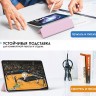 Чехол Gurdini Magnet Smart для iPad Pro 12.9" (2020) розовый - фото № 5