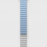 Силиконовый ремешок Uniq Revix для Apple Watch 42/44/45/49 мм белый/голубой - фото № 5