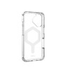 Чехол UAG Plyo с MagSafe для iPhone 16 прозрачный/белый (Ice/White) - фото № 6