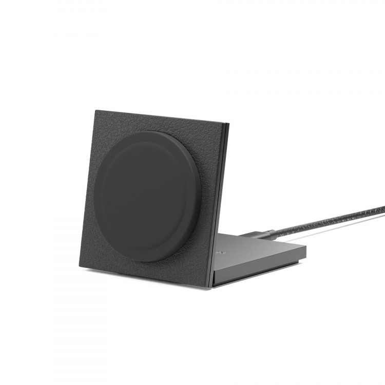 Беспроводное зарядное устройство Native Union Rise Magnetic Wireless Charger черное (Black)