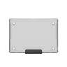Чехол UAG Lucent для MacBook Pro 14" (2021) прозрачный/черный (Ice/Black) - фото № 6