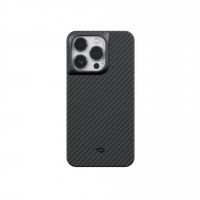 Чехол PITAKA MagEZ Case Pro 3 для iPhone 14 Pro Max черно-серый кевлар (KI1401PMP)