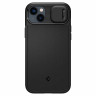 Чехол SPIGEN Optik Armor с MagSafe для iPhone 14 Plus черный (Black)