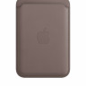 Кожаный кошелек для iPhone Leather Wallet с MagSafe светло-серый (Light Gray)