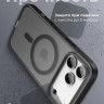 Чехол Gurdini Shockproof Case с MagSafe для iPhone 17 Pro Max черный - фото № 6