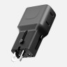 Универсальный сетевой адаптер EnergEa TravelGo Adapter 65 Вт - Gunmetal - фото № 5