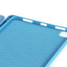 Чехол Gurdini Leather Series (pen slot) для iPad Pro 11" (2020) голубой - фото № 3