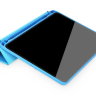 Чехол Gurdini Leather Series (pen slot) для iPad Pro 11" (2020) голубой - фото № 4