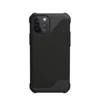 Чехол UAG Metropolis LT для iPhone 12 / 12 Pro чёрная ткань (Black)