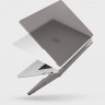 Чехол Uniq Claro для MacBook Pro 14" (2021) серый матовый - фото № 2