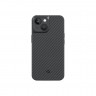 Чехол PITAKA MagEZ Case Pro 3 для iPhone 14 Plus черно-серый кевлар (KI1401MP)