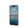 Чехол UAG Plyo с MagSafe для iPhone 15 Plus прозрачный/серебро (Ice/Silver) - фото № 4