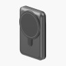 Внешний аккумулятор-кардхолер EnergEa MagWallet Card MagSafe 5000 мАч черный - фото № 2