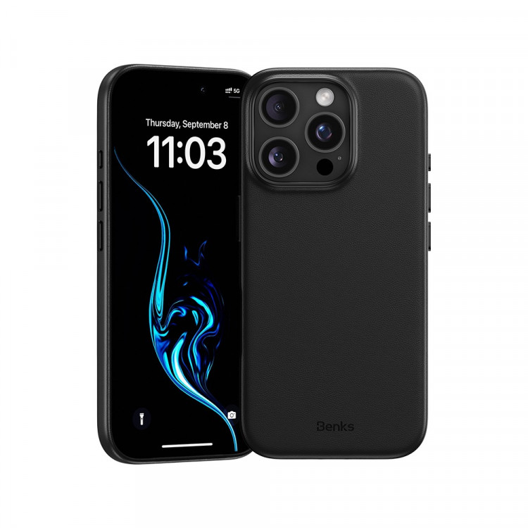 Чехол Benks VitaPro с MagSafe для iPhone 16 Pro черный (Black)