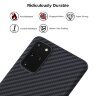 Чехол PITAKA MagEZ Case для Samsung Galaxy S20+ (Plus) чёрный карбон - Twill (KS2001S) - фото № 7