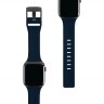 Силиконовый ремешок UAG Scout Strap для Apple Watch 49/45/44/42 мм темно-синий (Mallard) - фото № 2