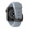 Силиконовый ремешок UAG [U] DOT Strap для Apple Watch 42/44 мм нежно голубой (Soft Blue) - фото № 3