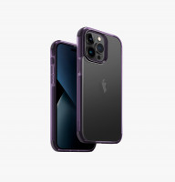 Чехол Uniq Combat для iPhone 14 Pro фиолетовый