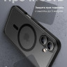 Чехол Gurdini Shockproof Case с MagSafe для iPhone 17 черный - фото № 6