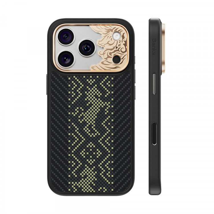 Чехол Benks Knight Pro для iPhone 18 Pro / 17 Pro - Black