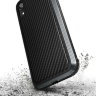 Чехол X-Doria Defense Lux Carbon для iPhone Xr чёрный - фото № 2