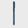Чехол Uniq Hybrid Air Fender для iPhone 12 Pro Max синий (Blue) - фото № 4