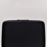 Чехол на молнии DOST Leather Co. для MacBook Pro 14" (2021) / MacBook Air 13" (2018-2022) черный