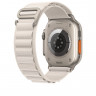 Ремешок Gurdini Alpine Loop для Apple Watch 42/44/45/49 мм белый (Starlight) - фото № 3