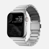 Алюминевый ремешок Nomad Aluminum Band для Apple Watch 49/45/44/42 мм серебро (Silver)