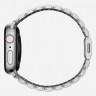 Алюминевый ремешок Nomad Aluminum Band для Apple Watch 49/45/44/42 мм серебро (Silver) - фото № 3