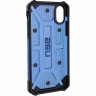 Чехол UAG Plasma Series Case для iPhone X/iPhone Xs синий Cobalt - фото № 4