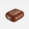 Чехол iCarer Vintage Leather Case для AirPods светло-коричневый - фото № 4