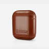Чехол iCarer Vintage Leather Case для AirPods светло-коричневый - фото № 2