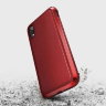 Чехол X-Doria Defense Lux Leather для iPhone Xr красный - фото № 2