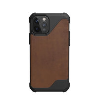 Чехол UAG Metropolis LT для iPhone 12 Pro Max коричневая кожа (Brown)
