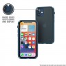 Чехол Catalyst Influence Series Case для iPhone 12 mini синий (Pacific Blue) - фото № 2