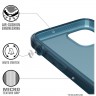 Чехол Catalyst Influence Series Case для iPhone 12 mini синий (Pacific Blue) - фото № 4