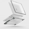 Чехол Uniq Venture для MacBook Pro 14" (2021) прозрачный/серый - фото № 2