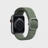 Ремешок Uniq Aspen для Apple Watch 42/44/45 мм зеленый - фото № 2