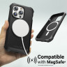 Чехол Catalyst Crux с MagSafe для iPhone 14 Pro черный (Stealth Black) - фото № 6