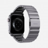 Алюминевый ремешок Nomad Aluminum Band для Apple Watch 49/45/44/42 мм серый космос (Space Gray) - фото № 2