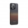 Чехол PITAKA MagEZ Case 5 для iPhone 15 Pro Max - Sunset (KI1501SUM) - фото № 2