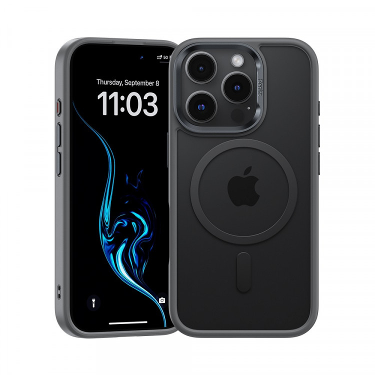 Чехол Benks Mist с MagSafe для iPhone 16 Pro серый (Gray)