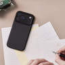 Чехол PITAKA Aramid UltraGuard Case для iPhone 17 Pro - черный 600D Black/Grey (Twill) - фото № 6