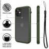Чехол Catalyst Influence Series Case для iPhone 12 mini зеленый (Army Green) - фото № 3