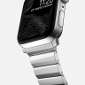 Стальной ремешок Nomad Steel Band для Apple Watch 49/45/44/42 мм серебро (Silver) - фото № 4