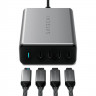 Сетевое зарядное устройство Satechi 165W USB-C 4-Port PD GAN Charger (ST-UC165GM-EU) - фото № 2